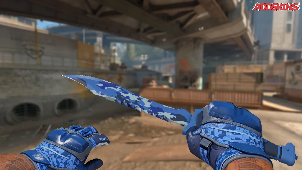 ★ Bowie Knife | Bright Water holding