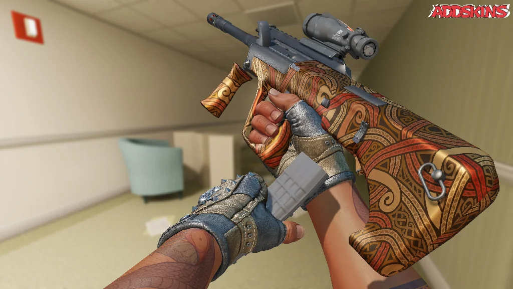 AUG | Flame Jörmungandr reloading