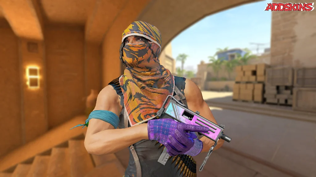 MAC-10 | Disco Tech pose-2