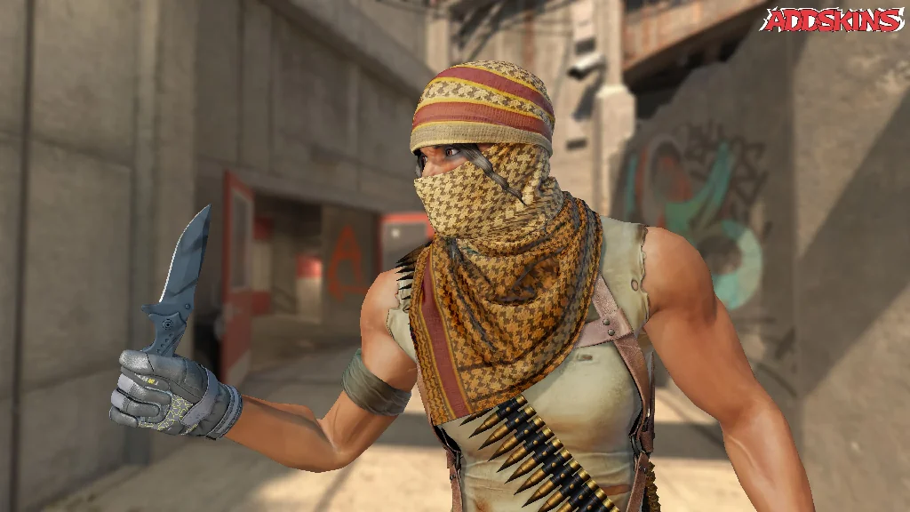 ★ Nomad Knife | Night Stripe pose-2