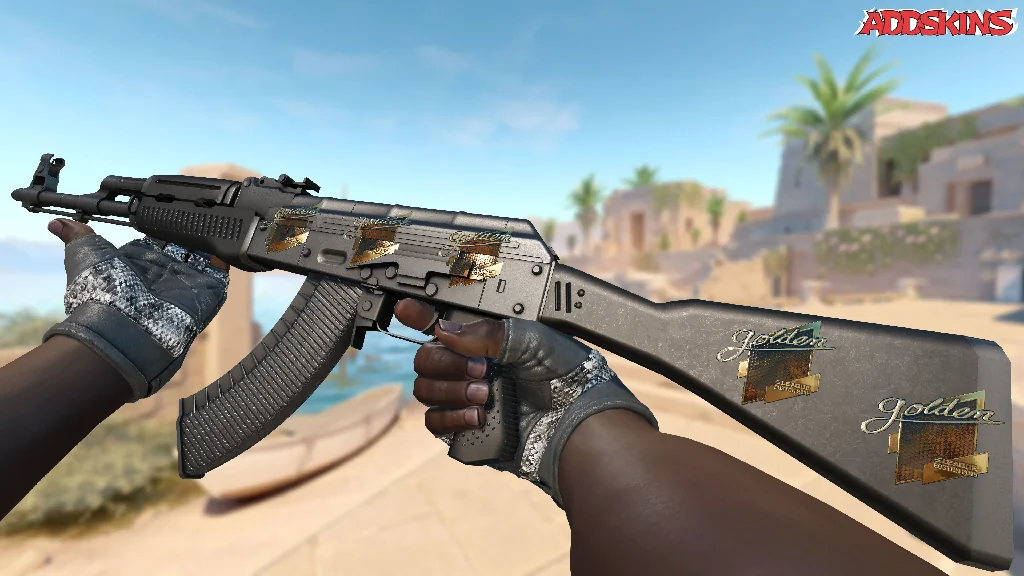 Sticker | Golden (Gold) | Boston 2018 inspecting