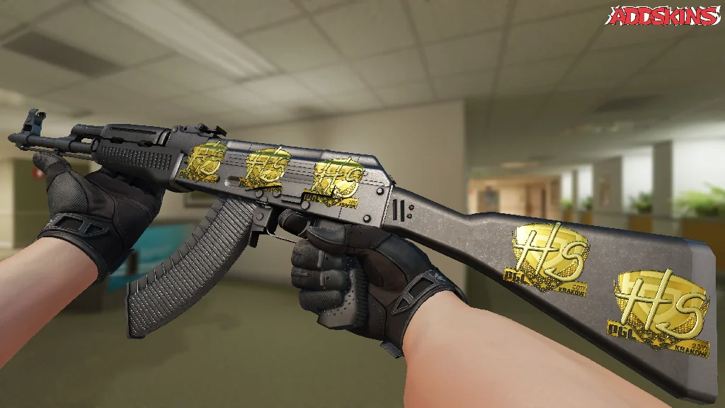 Sticker | HS (Gold) | Krakow 2017 inspecting