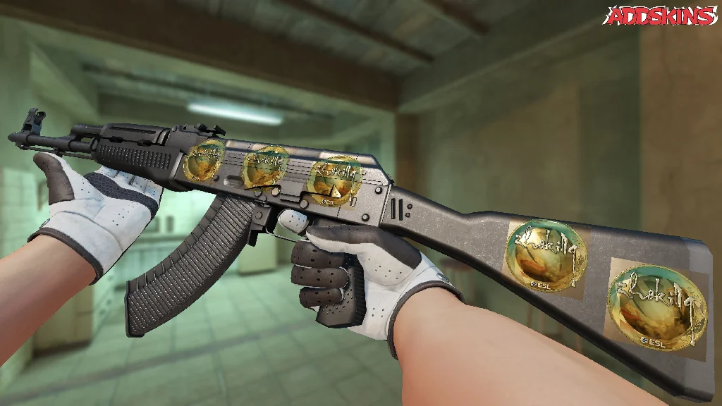 Sticker | zhokiNg (Gold) | Katowice 2019 inspecting