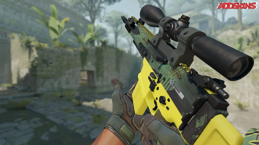 SCAR-20 | Jungle Slipstream reloading
