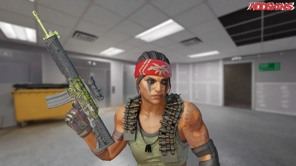 SG 553 | Lush Ruins pose-2