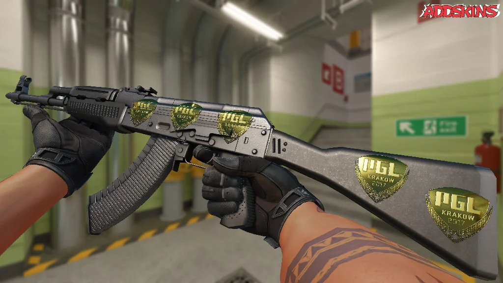 Sticker | PGL (Gold) | Krakow 2017 inspecting