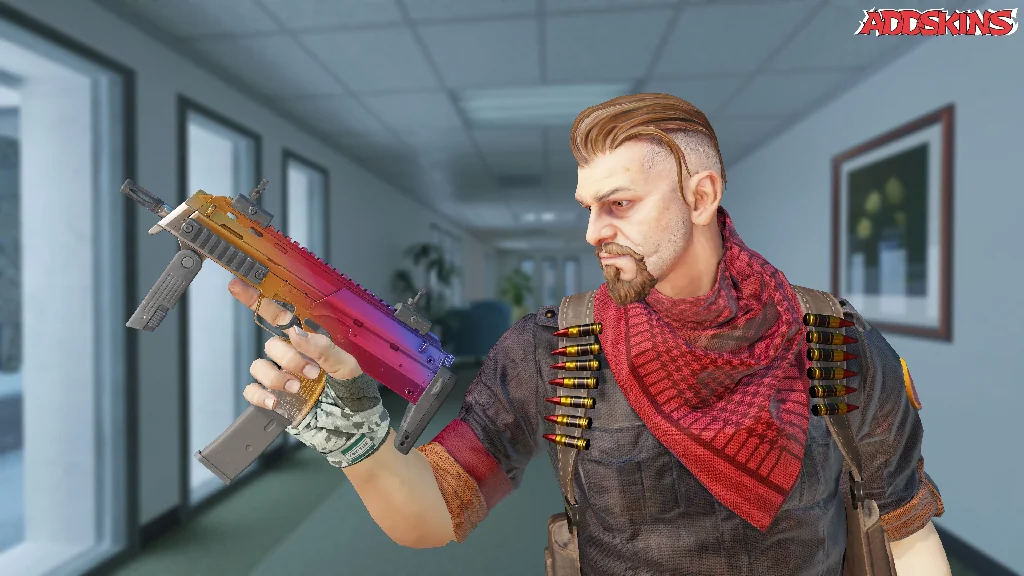 MP7 | Fade pose-2
