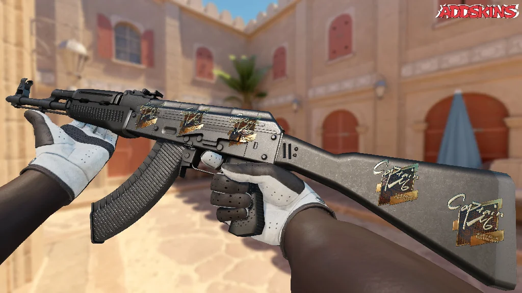 Sticker | captainMo (Gold) | Boston 2018 inspecting