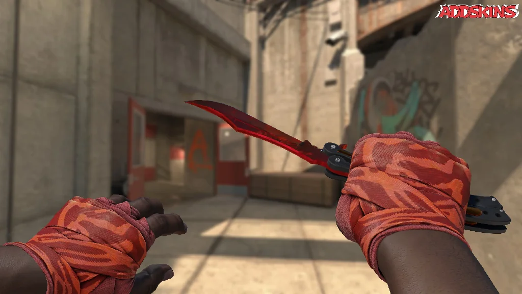 ★ Butterfly Knife | Doppler Ruby holding