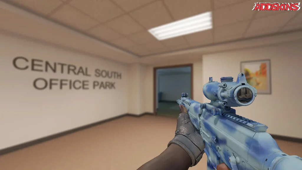 SG 553 | Wave Spray holding
