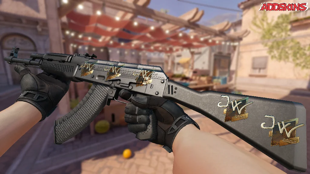 Sticker | JW (Gold) | Boston 2018 inspecting