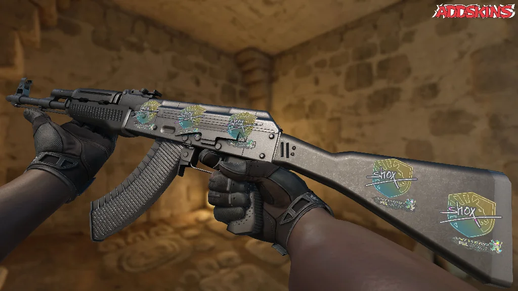 Sticker | shox (Glitter) | Antwerp 2022 inspecting