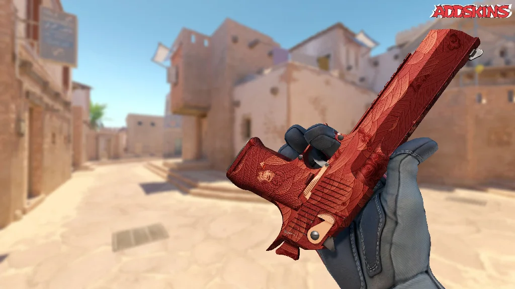 Desert Eagle | Sunset Storm 弐 inspecting