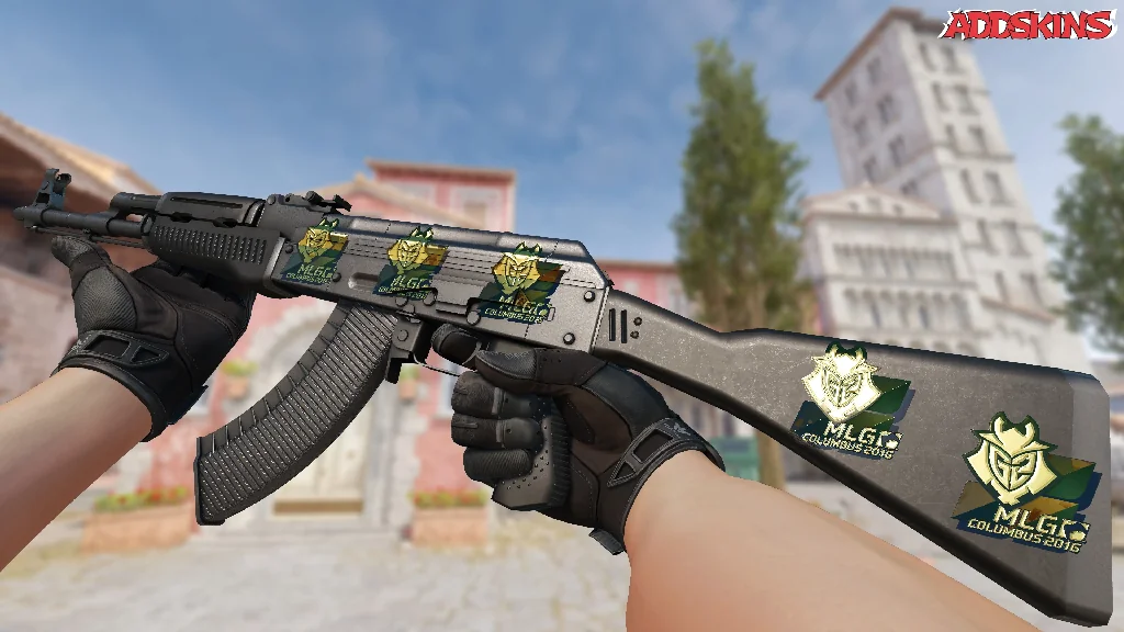 Sticker | G2 Esports (Gold) | MLG Columbus 2016 inspecting