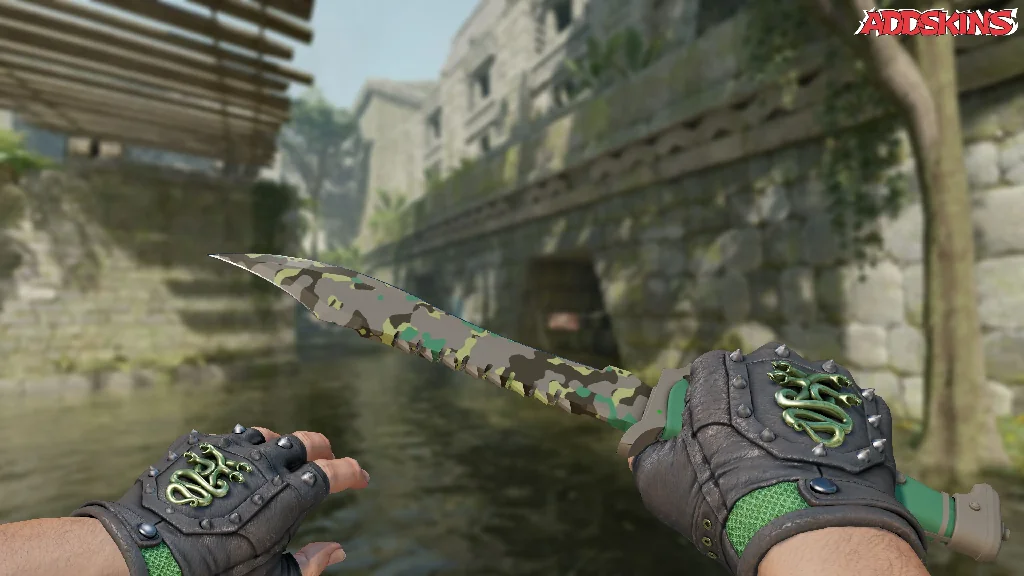 ★ Bowie Knife | Boreal Forest holding