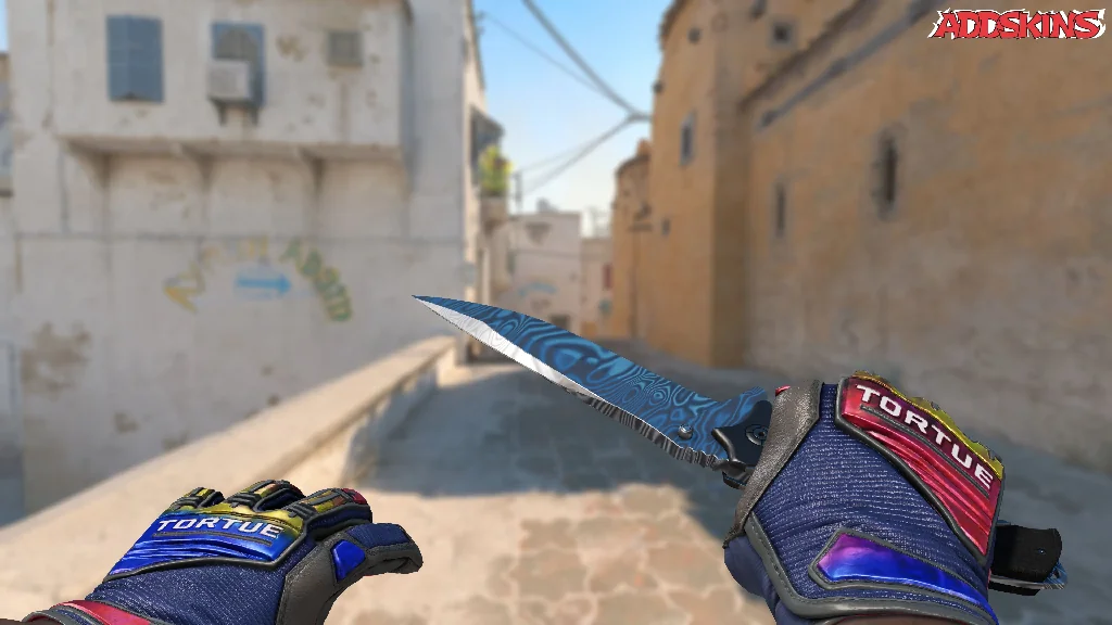 ★ Nomad Knife | Damascus Steel holding