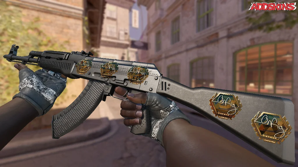 Sticker | k0nfig (Gold) | London 2018 inspecting