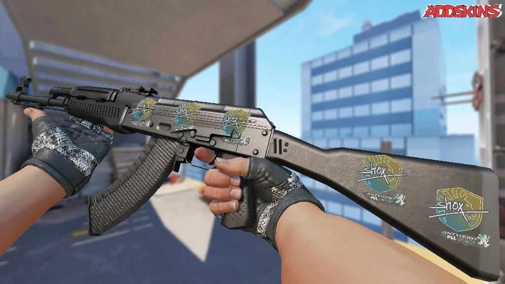 Sticker | shox | Antwerp 2022 inspecting