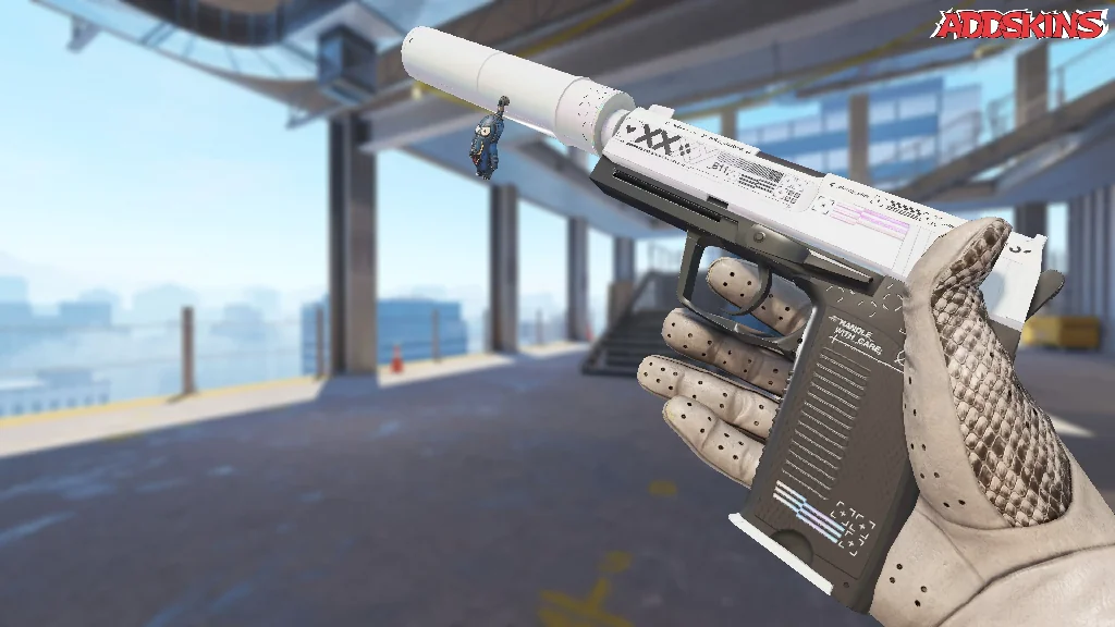 Charm | Lil' Tusk inspecting