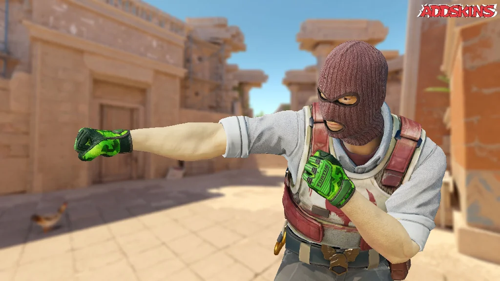 ★ Specialist Gloves | Lime Polycam pose-3