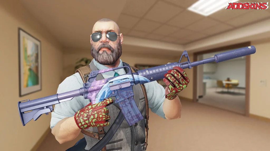 M4A1-S | Stratosphere pose-1