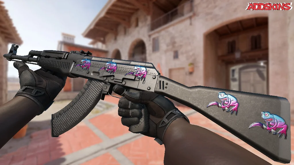 Sticker | Doppler Poison Frog (Foil) inspecting