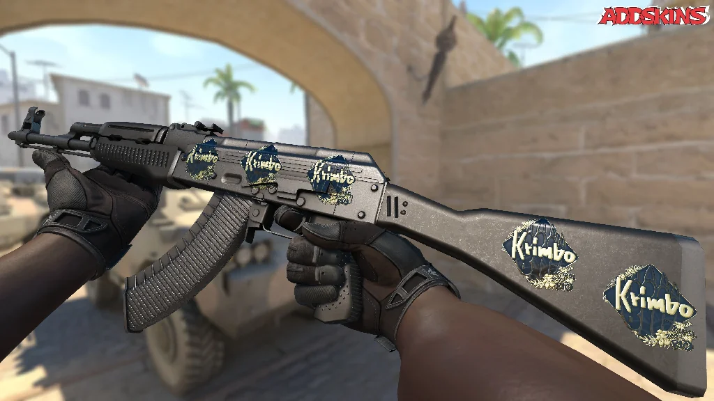 Sticker | Krimbo (Gold) | Rio 2022 inspecting