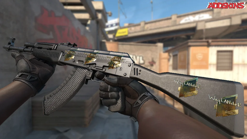 Sticker | wayLander (Gold) | Boston 2018 inspecting