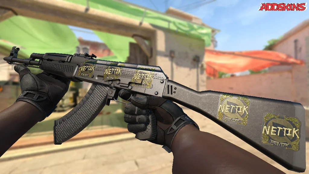 Sticker | nettik (Gold) | Austin 2025 inspecting
