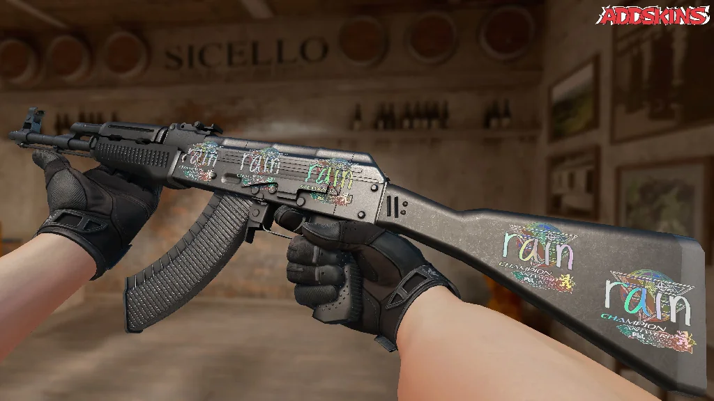 Sticker | rain (Holo, Champion) | Antwerp 2022 inspecting