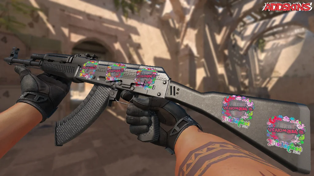 Sticker | venomzera (Holo) | Budapest 2025 inspecting