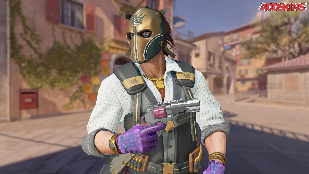 R8 Revolver | Mauve Aside pose-1