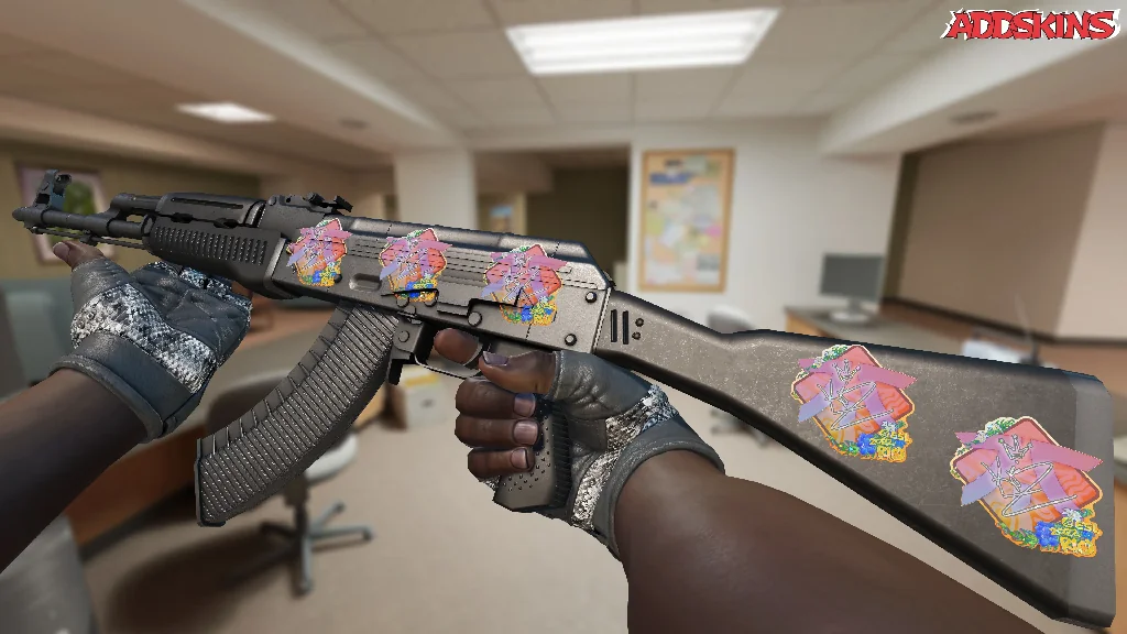 Sticker | KRIMZ (Glitter) | Rio 2022 inspecting