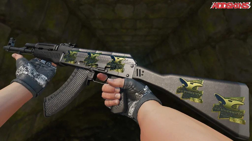 Sticker | mousesports (Gold) | Atlanta 2017 inspecting