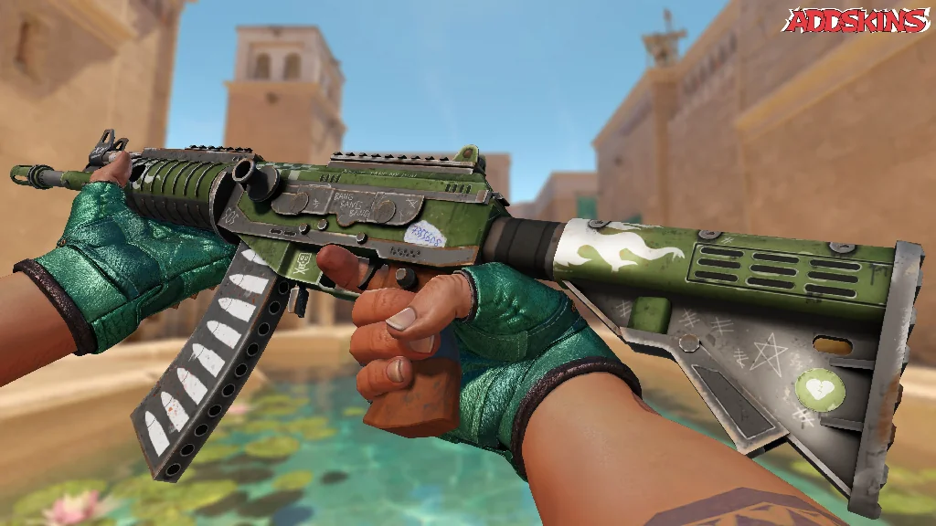 Galil AR | Vandal inspecting