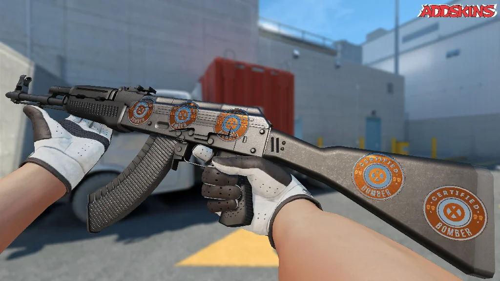 Sticker | The Bomber (Foil) inspecting