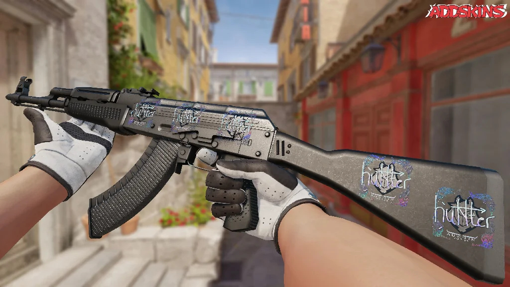 Sticker | huNter- (Holo) | Austin 2025 inspecting
