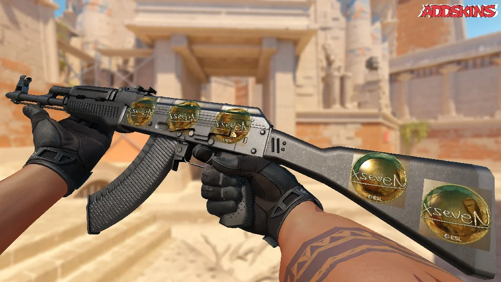 Sticker | xseveN (Gold) | Katowice 2019 inspecting