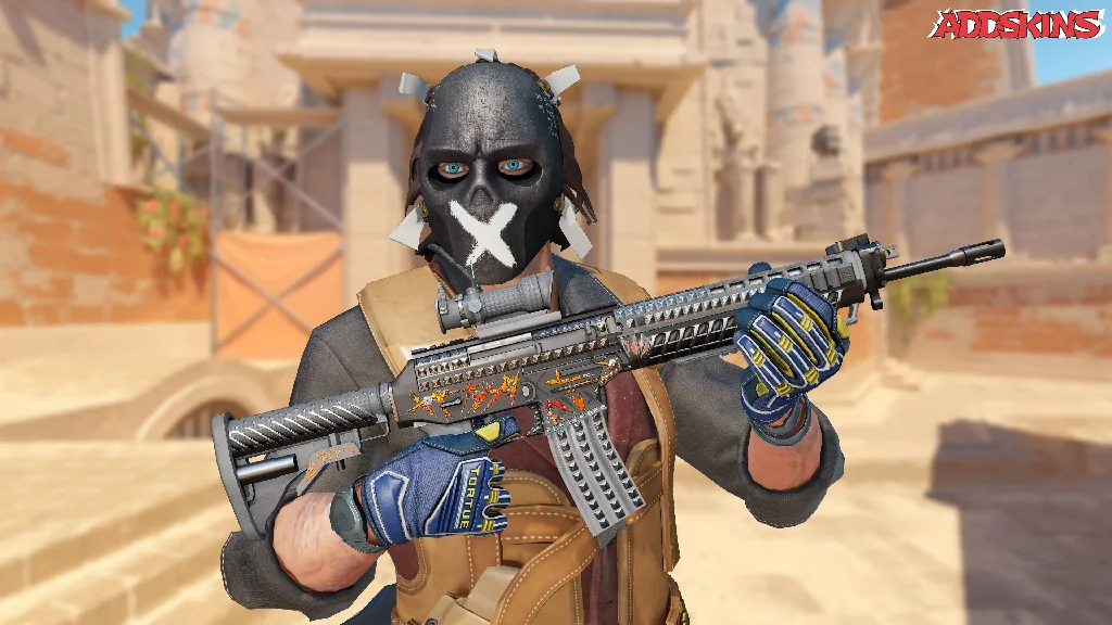 SG 553 | Heavy Metal pose-1