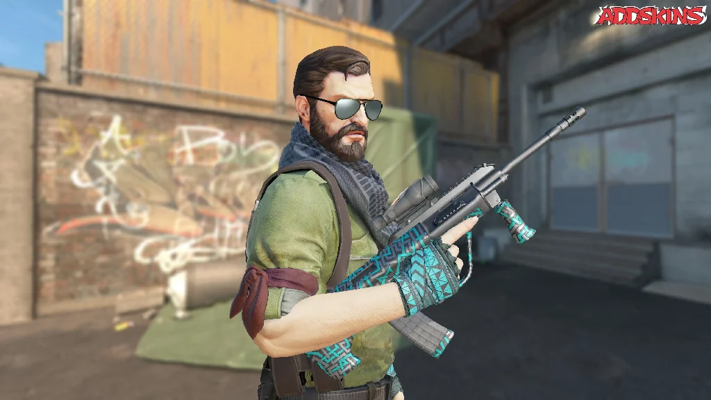 AUG | Ricochet pose-3