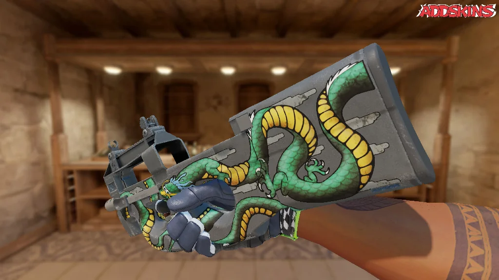 P90 | Emerald Dragon reloading