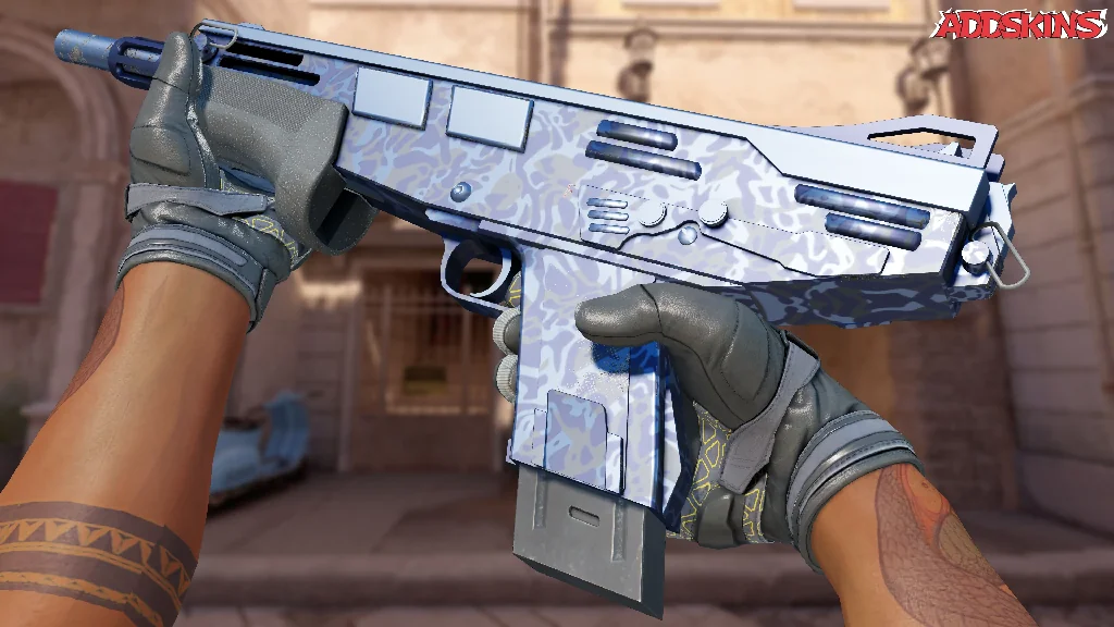 MAG-7 | Navy Sheen inspecting