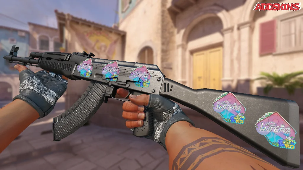 Sticker | interz (Glitter) | Rio 2022 inspecting