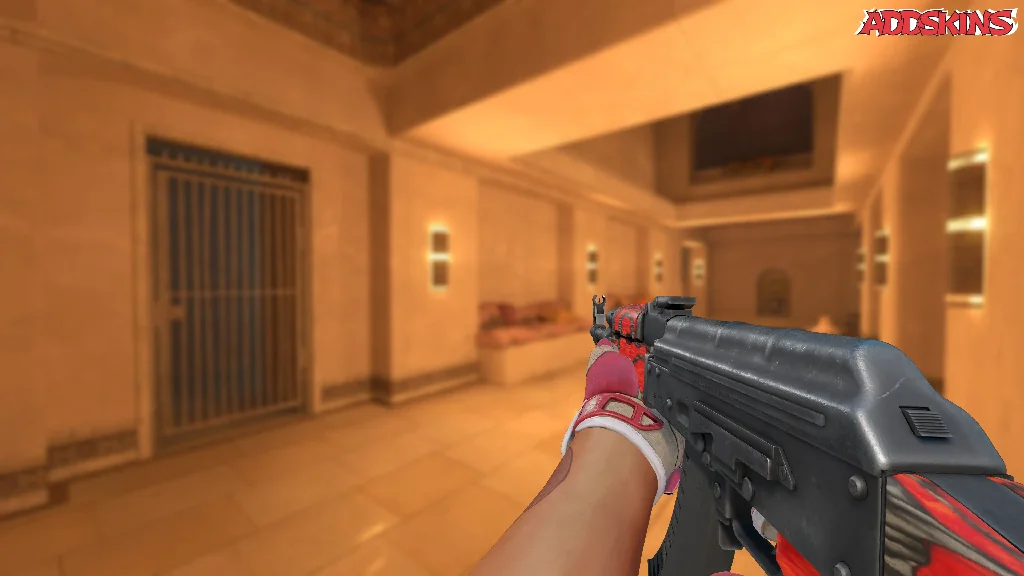 AK-47 | Red Laminate holding