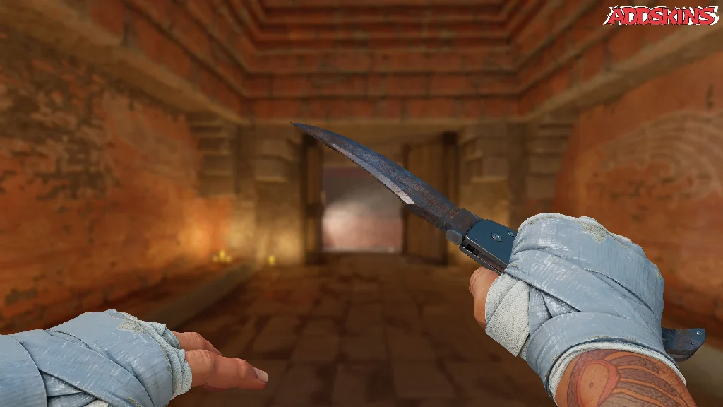 ★ Falchion Knife | Rust Coat holding