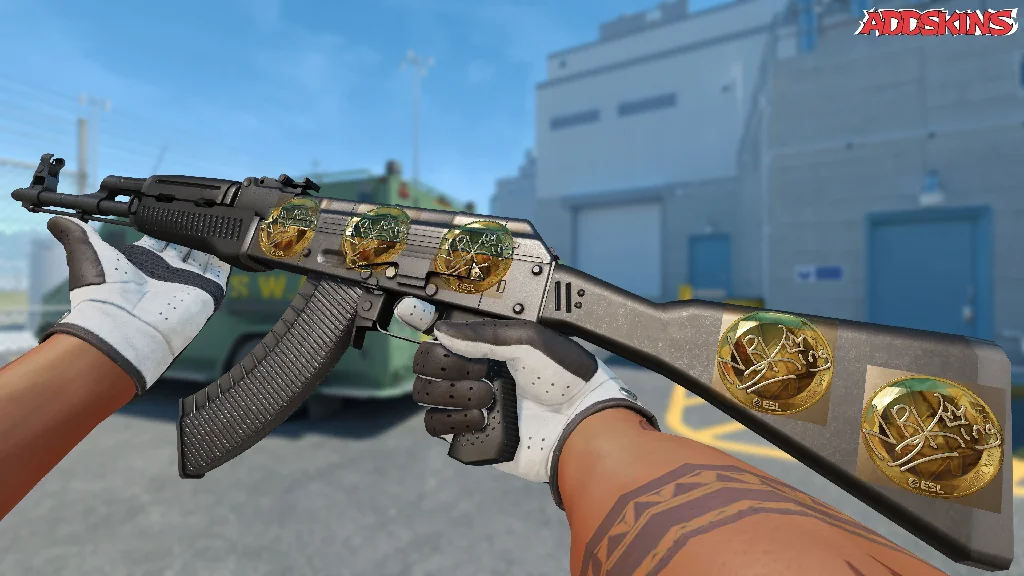 Sticker | NBK- (Gold) | Katowice 2019 inspecting