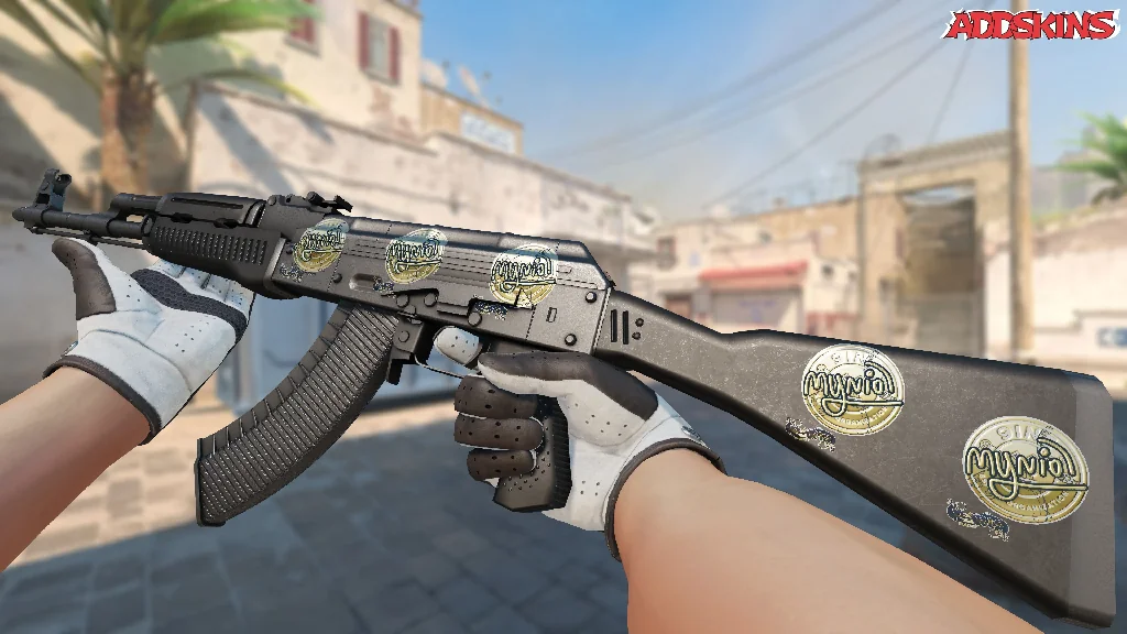 Sticker | mynio (Gold) | Paris 2023 inspecting