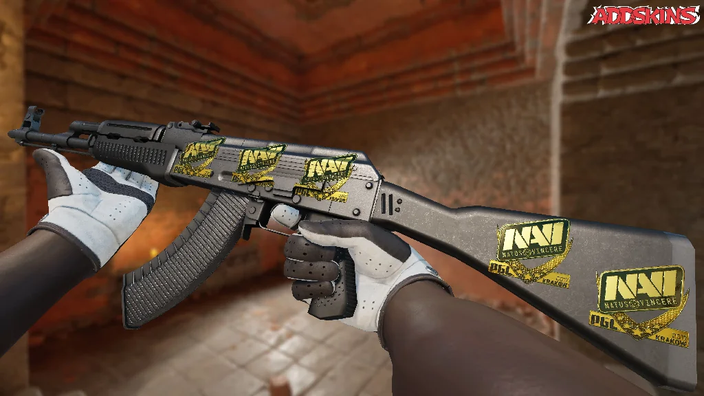 Sticker | Natus Vincere (Gold) | Krakow 2017 inspecting