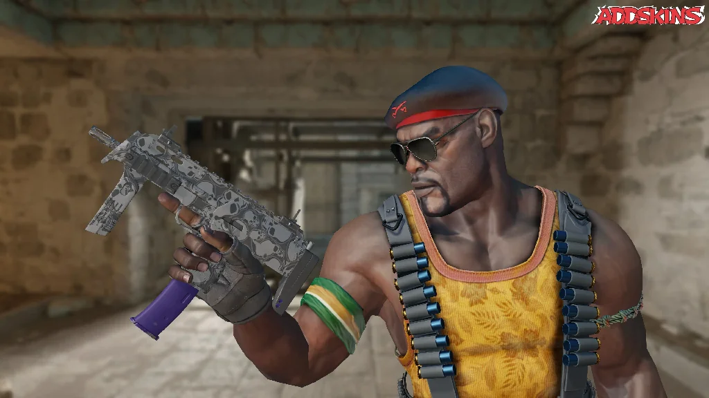 MP7 | Skulls pose-2