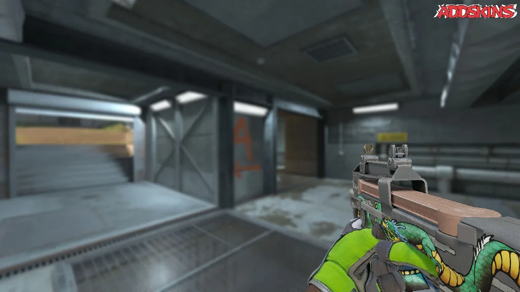 P90 | Emerald Dragon holding
